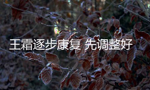 王霜逐步康复 先调整好状态 国家队出战还要再等等