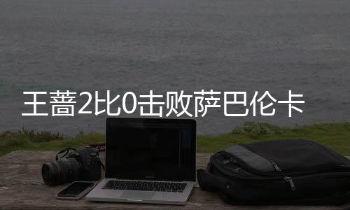 王蔷2比0击败萨巴伦卡 首次跻身中网女单四强