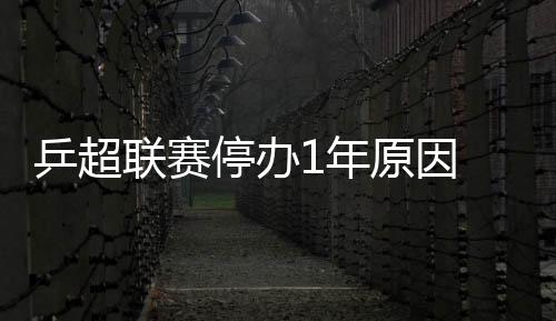 乒超联赛停办1年原因 中国乒协理事会释放哪些新信息