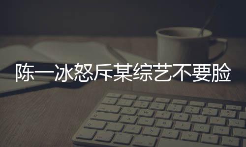 陈一冰怒斥某综艺不要脸原因始末 首度回应劈腿实情
